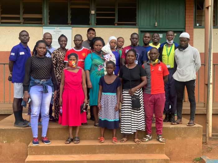 MYDEL Soccer Academy coaches with the newly elected Parents Committee